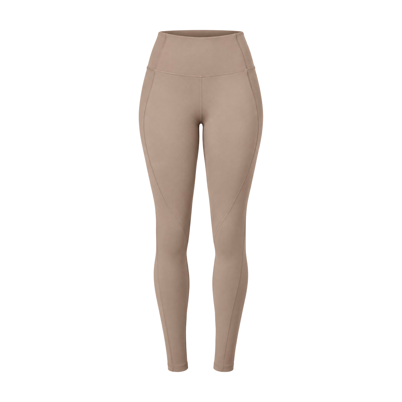 High-Rise Studio Leggings in Taupe